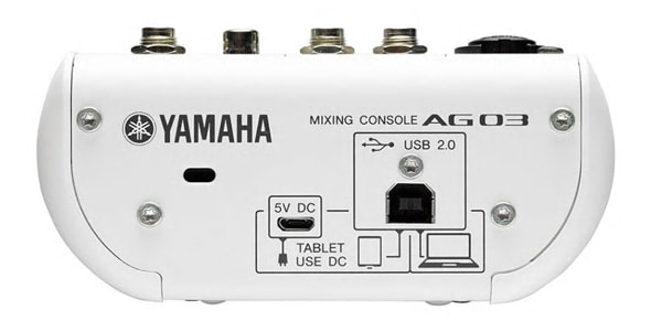 ヤマハ YAMAHA オーディオインターフェース 3チャンネル AG03 配信に