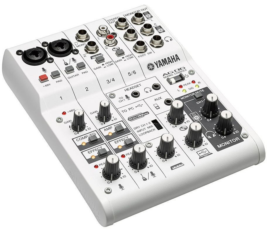 新品・未開封】 YAMAHA Ag06 MK2 white 白 | cprc.org.au