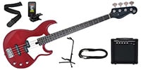 YAMAHA / BB234 Raspberry red エレキベース 初心者入門セット