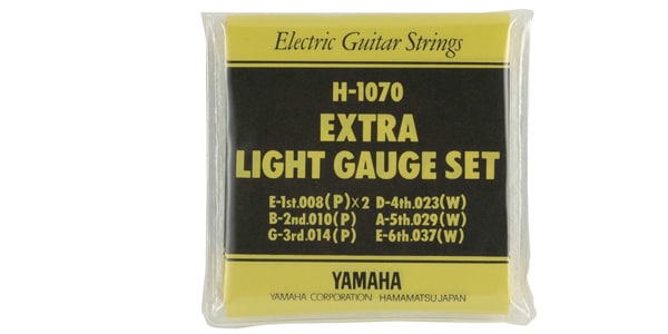 YAMAHA/H1070 エレキギター弦 EXTRA LIGHT