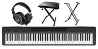 YAMAHA / P-145B 電子ピアノ X型スタンド+椅子+ヘッドホンセット