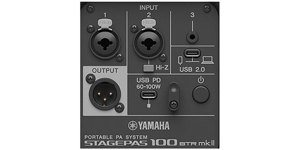 YAMAHA / STAGEPAS 100BTR mkII　ポータブルPAシステム画像11
