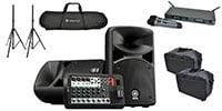 YAMAHA STAGEPAS 600BT ワイヤレスマイク2本セット