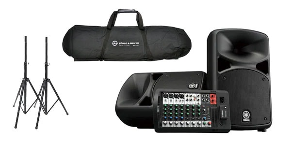 正規品直輸入】 YAMAHA STAGEPAS600I W/L スピーカースタンドセット 正規品直輸入】 YAMAHA STAGEPAS600I W/L スピーカースタンドセット