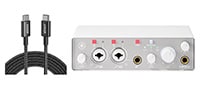 YAMAHA / UR22MK3 White Type-C to Cケーブルセット