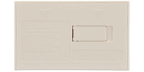 YAMAHA ( ヤマハ )  / TDM-600BE チューナー・メトロノーム ベージュ画像2