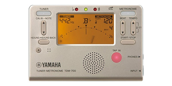 YAMAHA/TDM700G チューナーメトロノーム