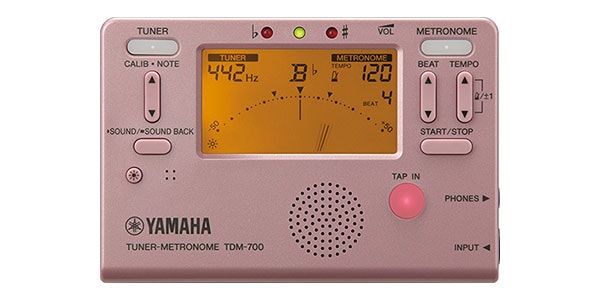 YAMAHA/TDM700P チューナーメトロノーム