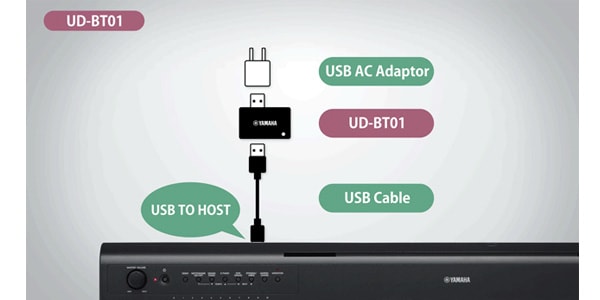 YAMAHA / UD-BT01 ワイヤレスMIDIアダプター画像4