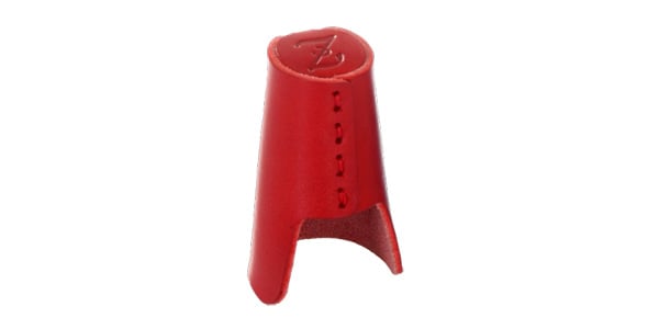 Zac Ligature / ZB-16 Leather Cap Eb. Cl & S. Sax Red