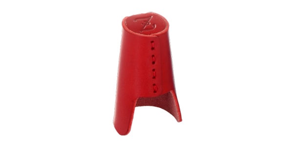 Zac Ligature / ZB-46 Leather Cap T. Sax Red