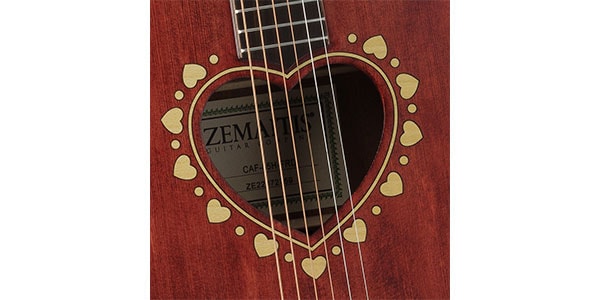 Zemaitis CAF-85H Faded Red ゼマイティス　エレアコ CAF-85HCW Purple Mother of Pearl | Kanda Shokai ZEMAITIS