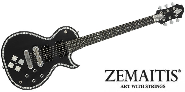 Zemaitis Z24 RS, Satin Black/Black（新品特価/送料無料