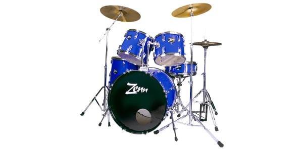 ZENN/ZDS3000II BLUE 　ドラムセット