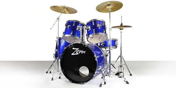 ZENN/ZDS3000II METALLIC BLUE　ドラムセット