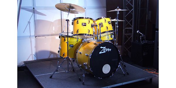 ZENN/ZDS3000II YELLOW　ドラムセット