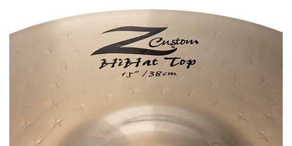 ZILDJIAN / Z CUSTOM HIHAT TOP 15" NZZLC15HHT画像3