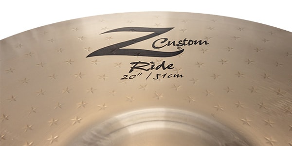ZILDJIAN / Z CUSTOM RIDE  20" NZZLC20R画像3