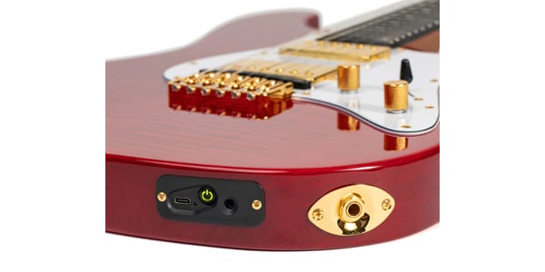 Zivix / Jamstik Deluxe MIDI Guitar Red/White画像3