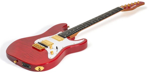 Zivix / Jamstik Deluxe MIDI Guitar Red/White画像5