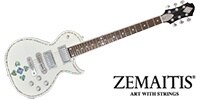 ZEMAITIS A24SU White Pearl Heart