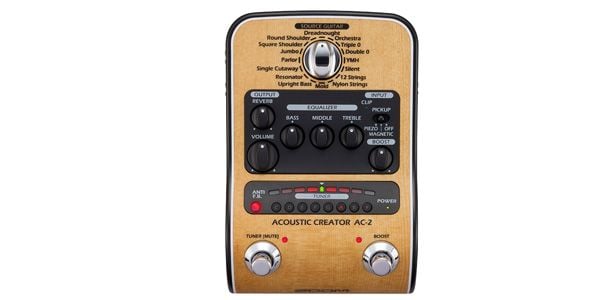 ZOOM ( ズーム ) AC-2 Acoustic Creator アコースティックギター用 