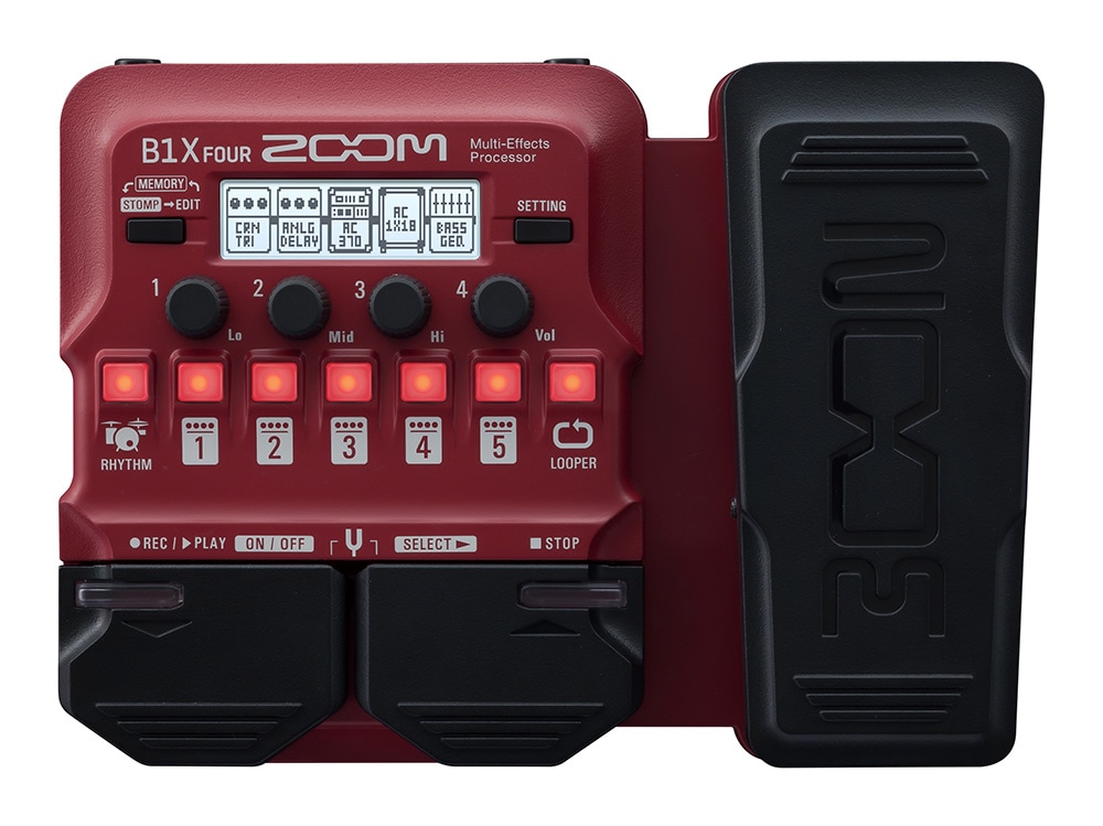 ZOOM ( ズーム ) B1X FOUR ベース用マルチエフェクター 送料無料 | サウンドハウス