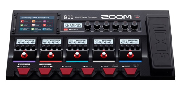 zoom g11マルチエフェクター