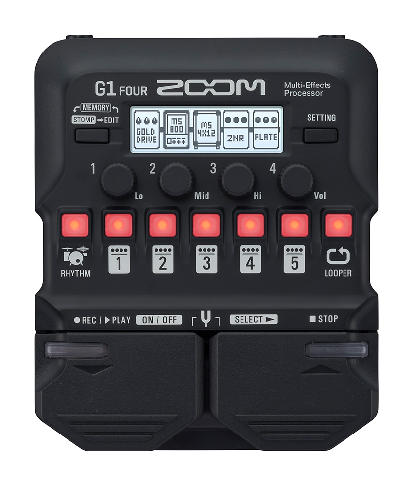 ZOOM/G1 FOUR ギター用マルチエフェクター