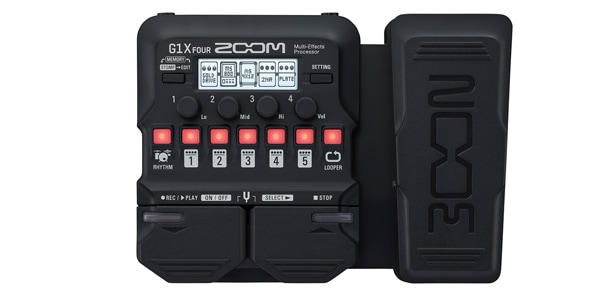 ZOOM ( ズーム ) G1X FOUR ギター用マルチエフェクター 送料無料 ...