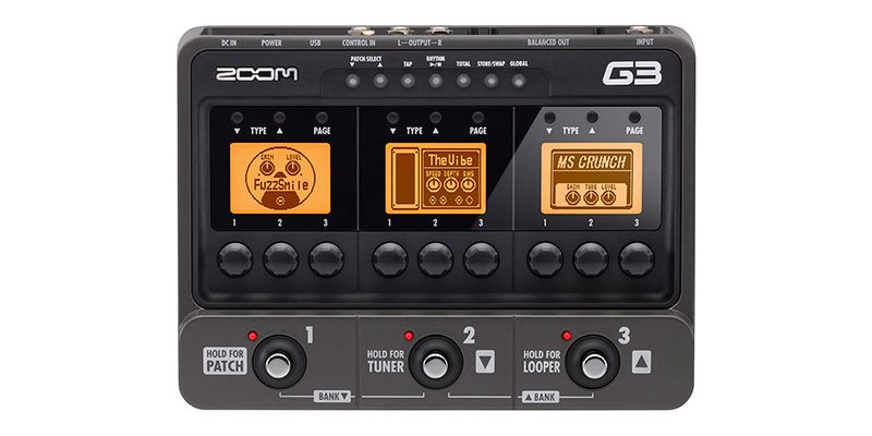 ZOOM THE ZOOM G3 エレキギター エフェクト