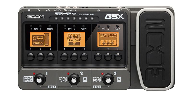 G3X ギター用マルチエフェクター・アンプシミュレーター