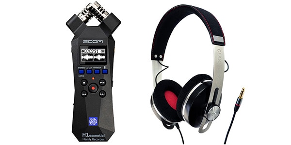 ZOOM / H1essential Handy Recorder + CPH3000BK Headphone Set