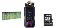 ZOOM / H6essential ハンディレコーダー＋microSDカード/単3電池セット