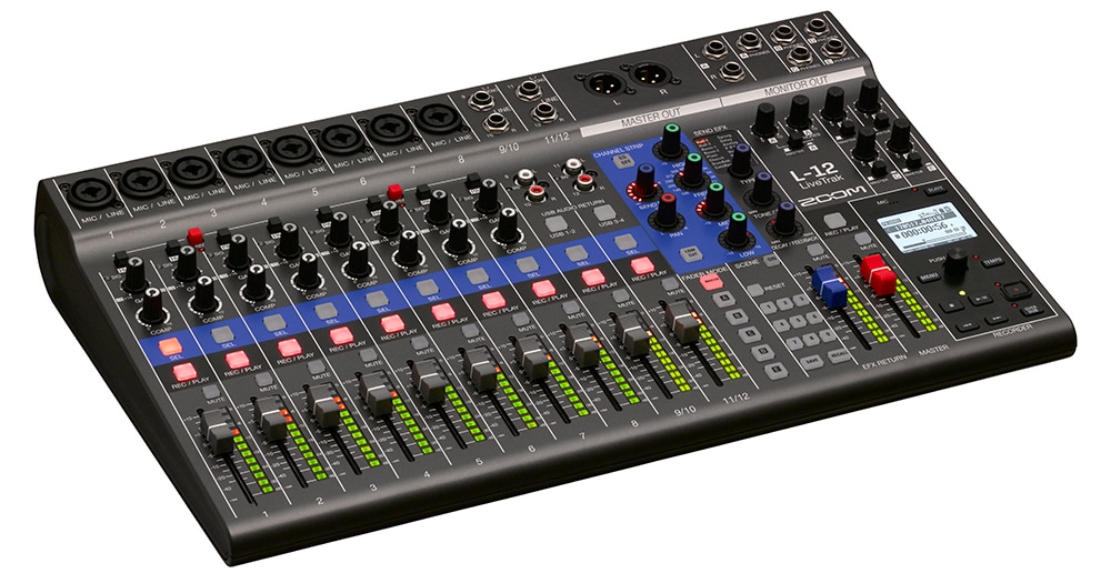 LiveTrak L-12　デジタルミキサー