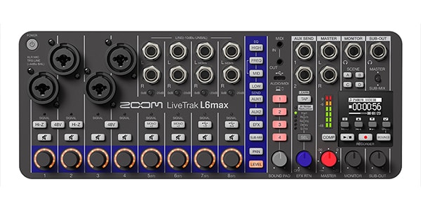 ZOOM ( ズーム )  / LiveTrak L6max