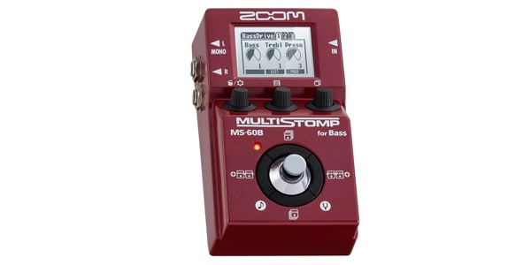 ZOOM MS-60B マルチストンプ ベース アンプシミュレーター