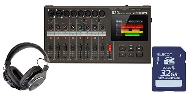ZOOM ( ズーム )  / R20 ＋ SDカード ＋ CPH7000 セット