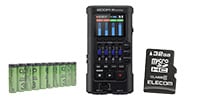 ZOOM / R4 ＋ microSDカード/単3電池 セット