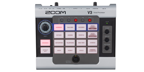 ZOOM ( ズーム ) V3 ボーカルエフェクター 送料無料 | サウンドハウス