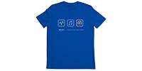 ZOOM / ZOOM ICON T-shirt | Blue [M]