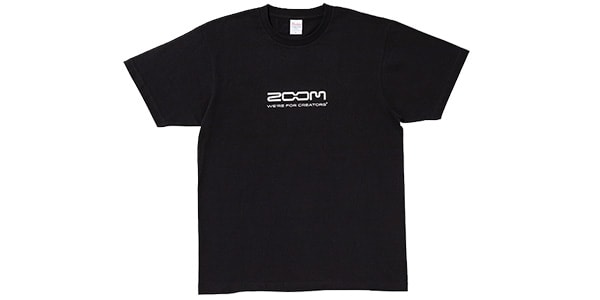 ZOOM ( ズーム )  / ZOOM LOGO T-Shirt | Black [L]