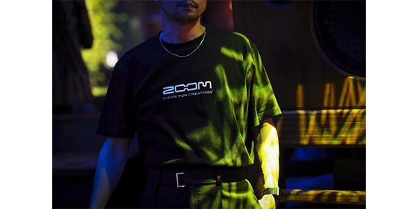 ZOOM ( ズーム )  / ZOOM LOGO T-Shirt | Black [L]画像2