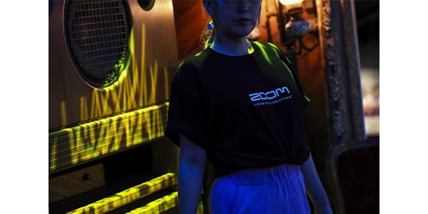 ZOOM ( ズーム )  / ZOOM LOGO T-Shirt | Black [L]画像3