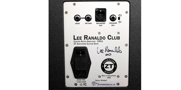 ZT AMP / Custom Shop Lee Ranaldo Club Amp画像4