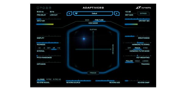 Zynaptiq ( ザイナプティック )  / ADAPTIVERB 画像3