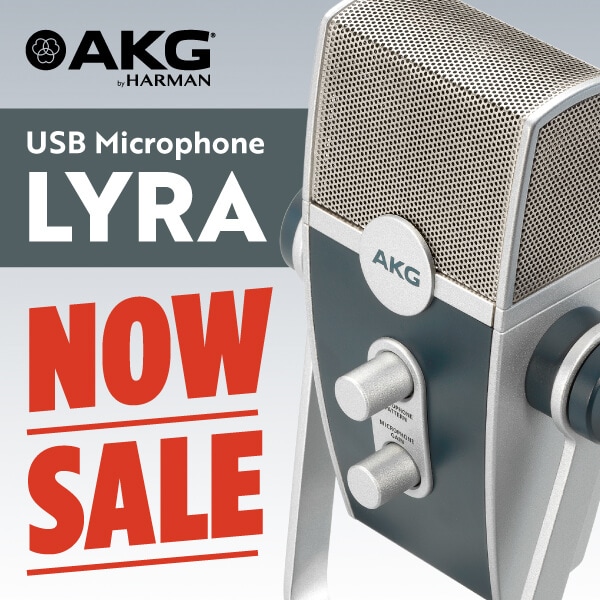 AKG USB Microphone LYRA—Now budget-friendly