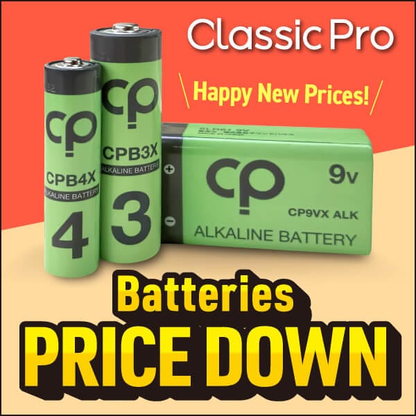Prices for CLASSIC PRO batteries updated all at once