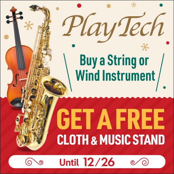 PLAYTECH Wind & String Instruments Christmas Campaign