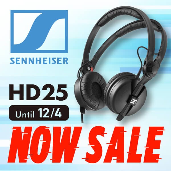 Sennheiser HD 25 Monitor Headphones: Limited-Time Discount